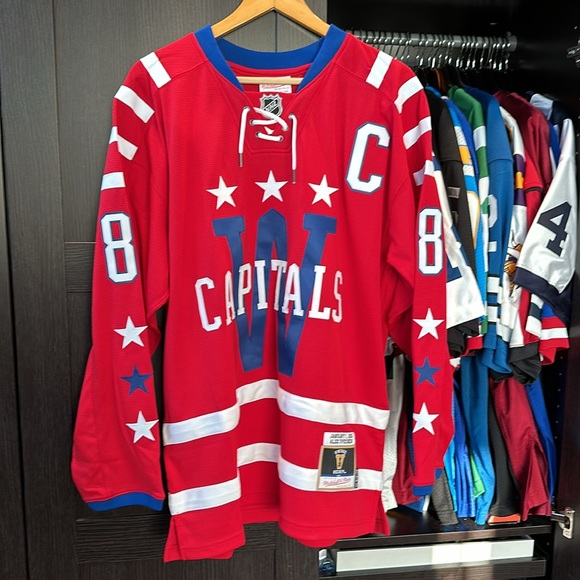 Alexander Ovechkin Washington Capitals Mitchell Ness Winter